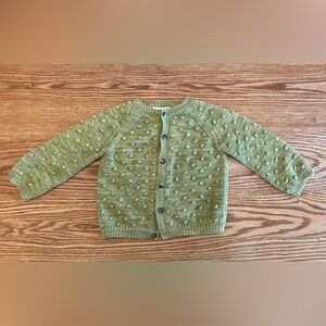 Misha & Puff Popcorn Cardigan in cotton